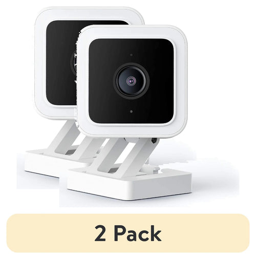 (2 Pack)  C3 Cam 1080P HD Indoor Wifi Smart Home Camera with Night Vision