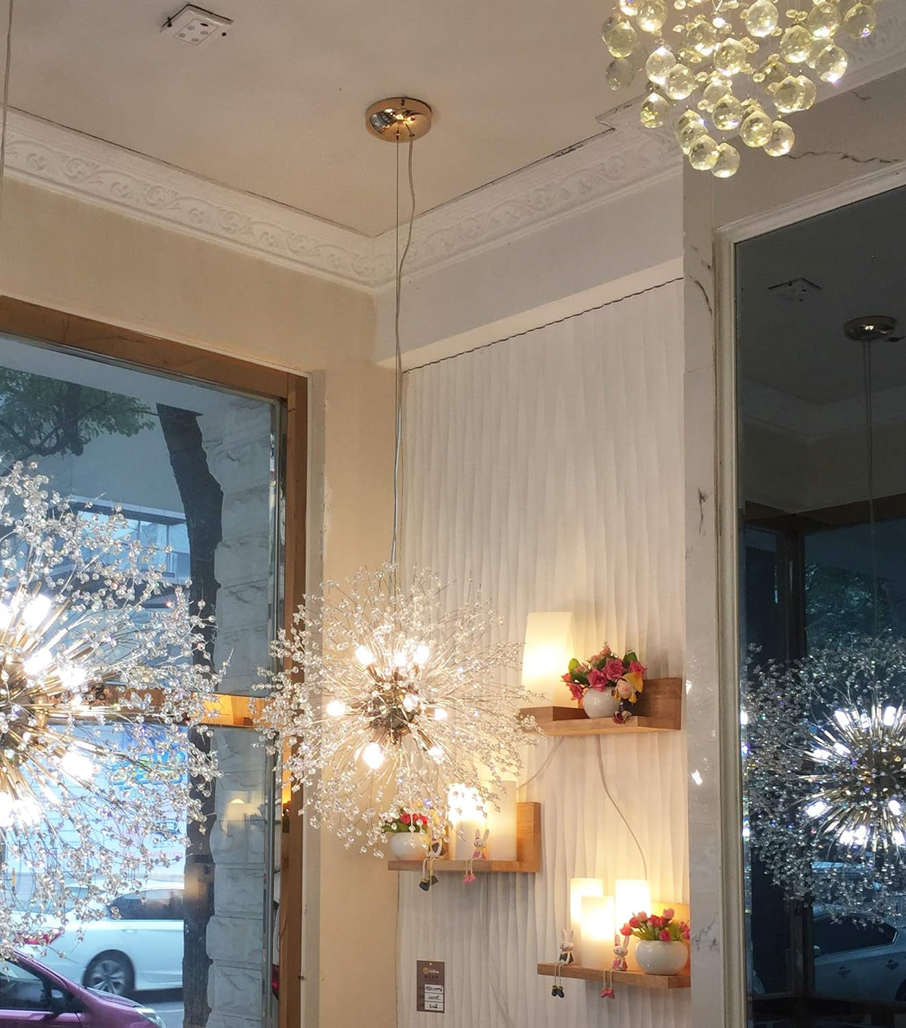 Ceiling Crystal Chandeliers Lighting Pendant Lights Chandelier